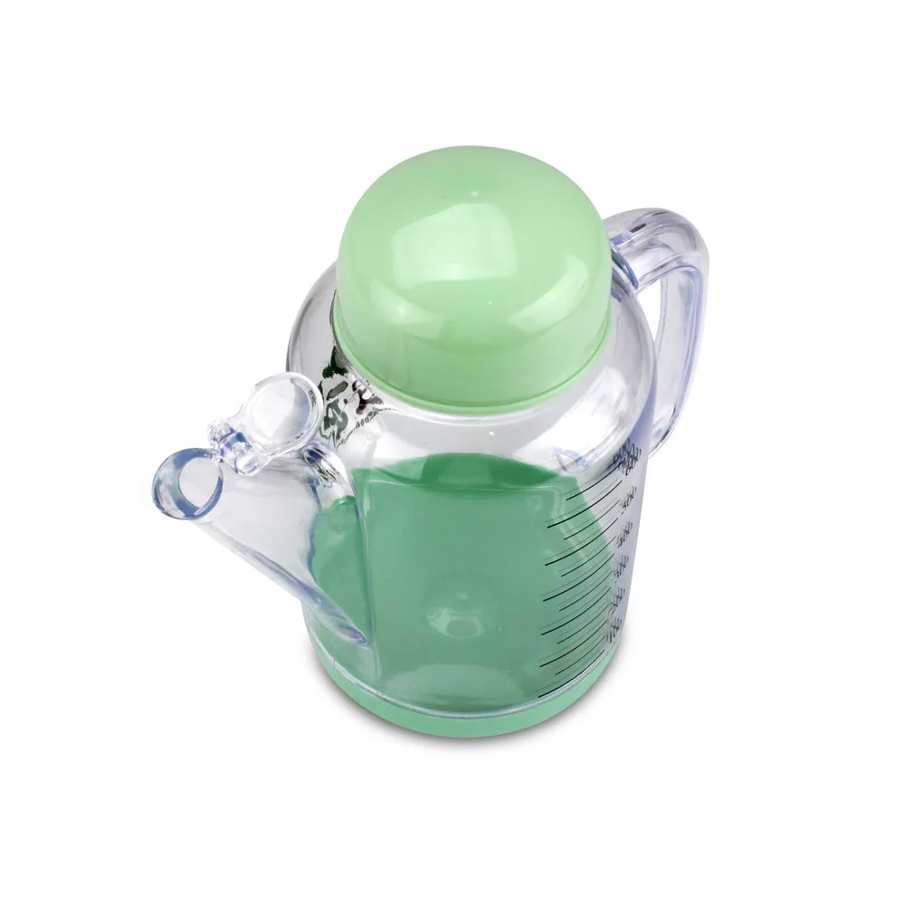 1050ml Plastic Large Size Cooking Oil Pot with Degree Scale