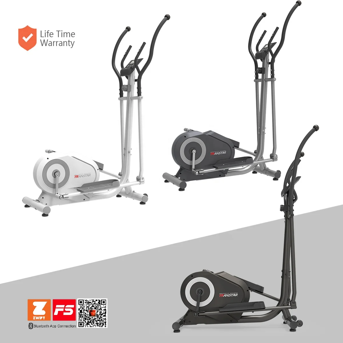 Elliptical Machine Home Use Orbitrack Elliptical Cross Trainer with 3-PC Crank