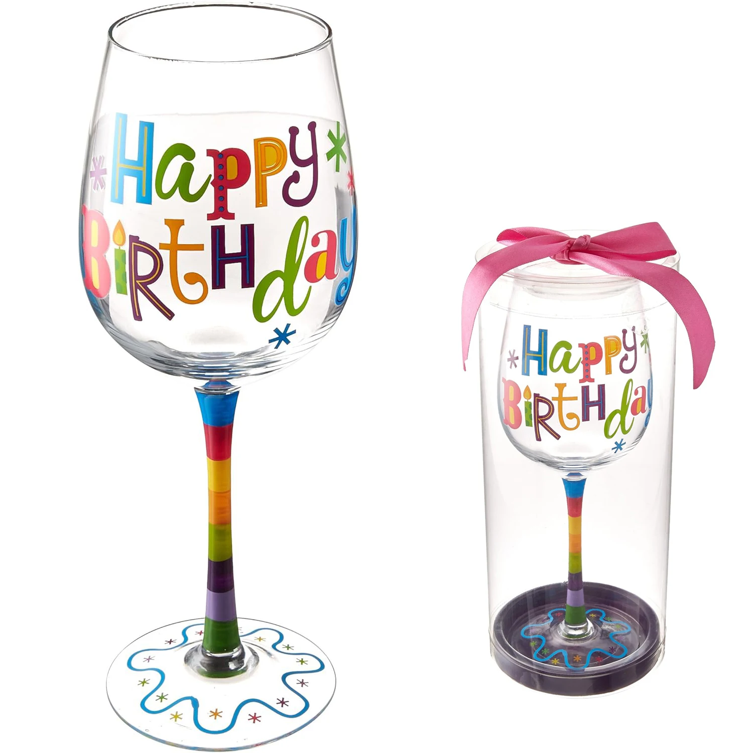 Fancy Exquisite Design Important Holiday Wine Glass Wine Cup Custom Luxury Color Wine Glasses Hand Painted Glass For Wedding