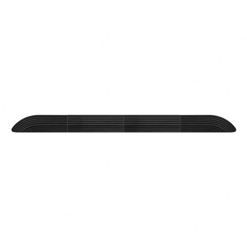 Black Robot Vacuum Cleaner Threshold Ramp Mat Fit For Xiaomi i Robot Roomb a Ecovacs Robot Vacuum Cleaner Accessories