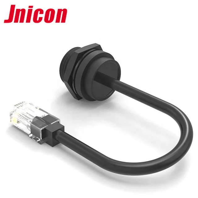 Jnicon M25 ip67 panel mount usb 3.0 female usb connector