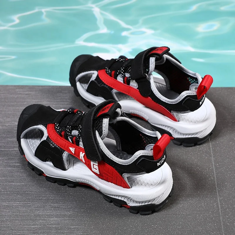 BKG бренд 2021 Новое поступление резиновые износостойкие большие дети для мальчиков и девочек Размер 27-41 детские спортивные повседневные сандалии