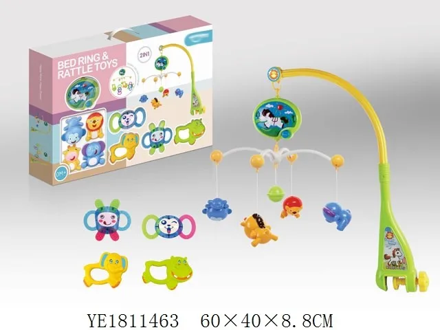  Детский многофункциональный музыкальный Колокольчик для кроватки подвесные Мобили с проекцией сна