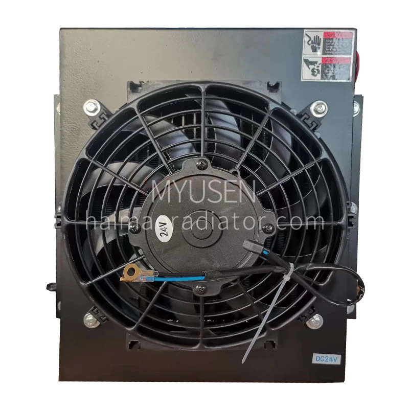 High quality hydraulic oil cooler with professional technical support for various projects
