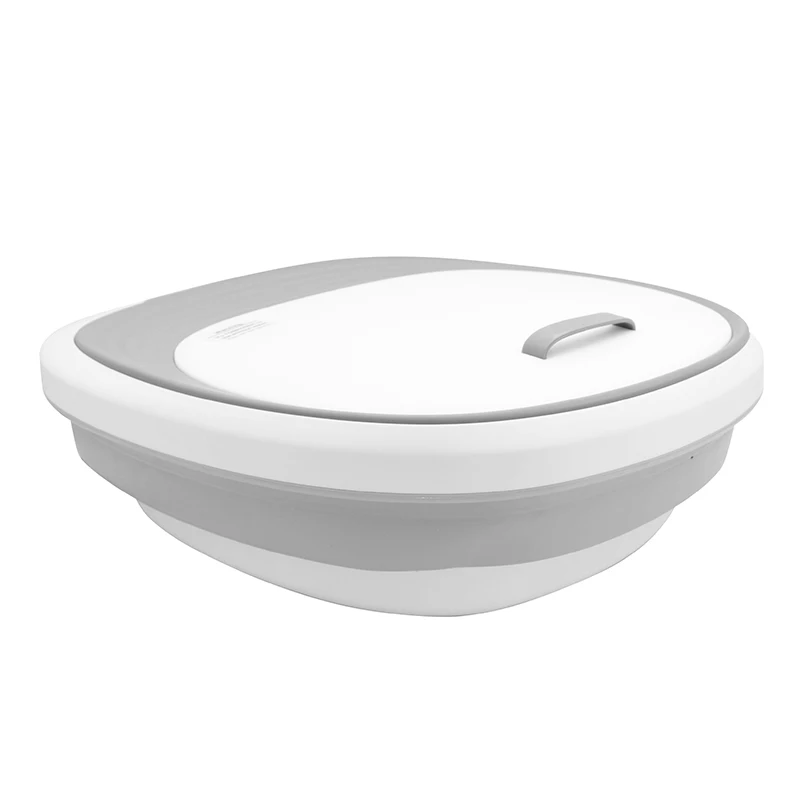 New Portable foldable infrared shiatsu reflexology foot massage electric heat bubble bath massager foot spa bath massager