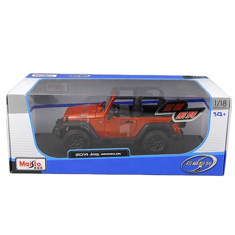 Модель 1:18 автомобиля Maisto Wrangler Williys
