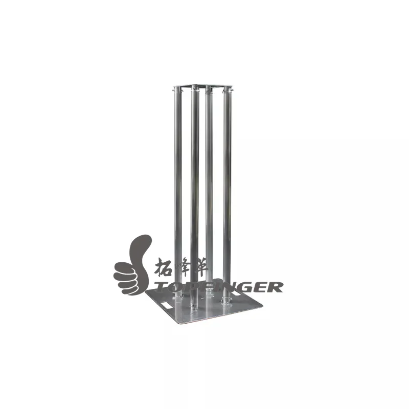 factory price truss aluminum square lighting trus  China wholesale cheap aluminum spigot lighting truss system factory price