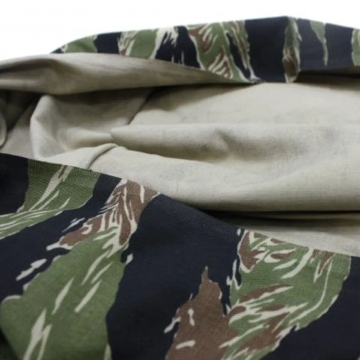 Fabric manufacturer custom printing camo twill NY/CO nylon cotton tactical combat uniform vietnam tiger stripe camouflage fabric