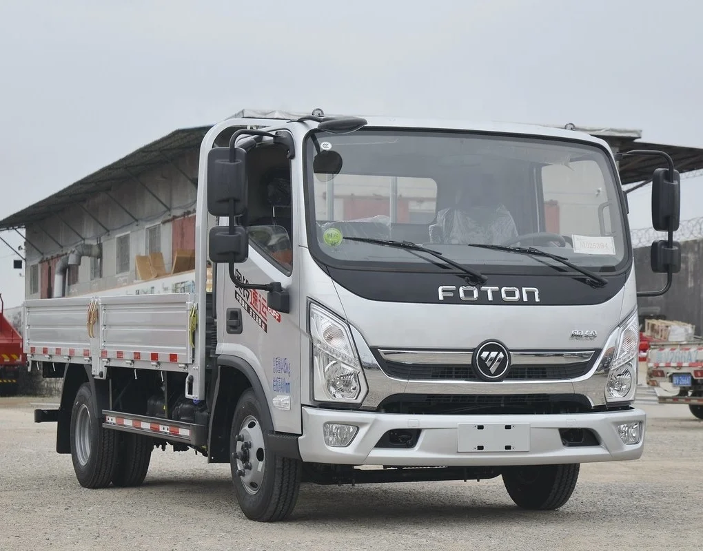 Модели Foton Aumark грузоподъемность 5 тонн нормальная плоская кровать с низким забором грузовые ящики цена на продажу