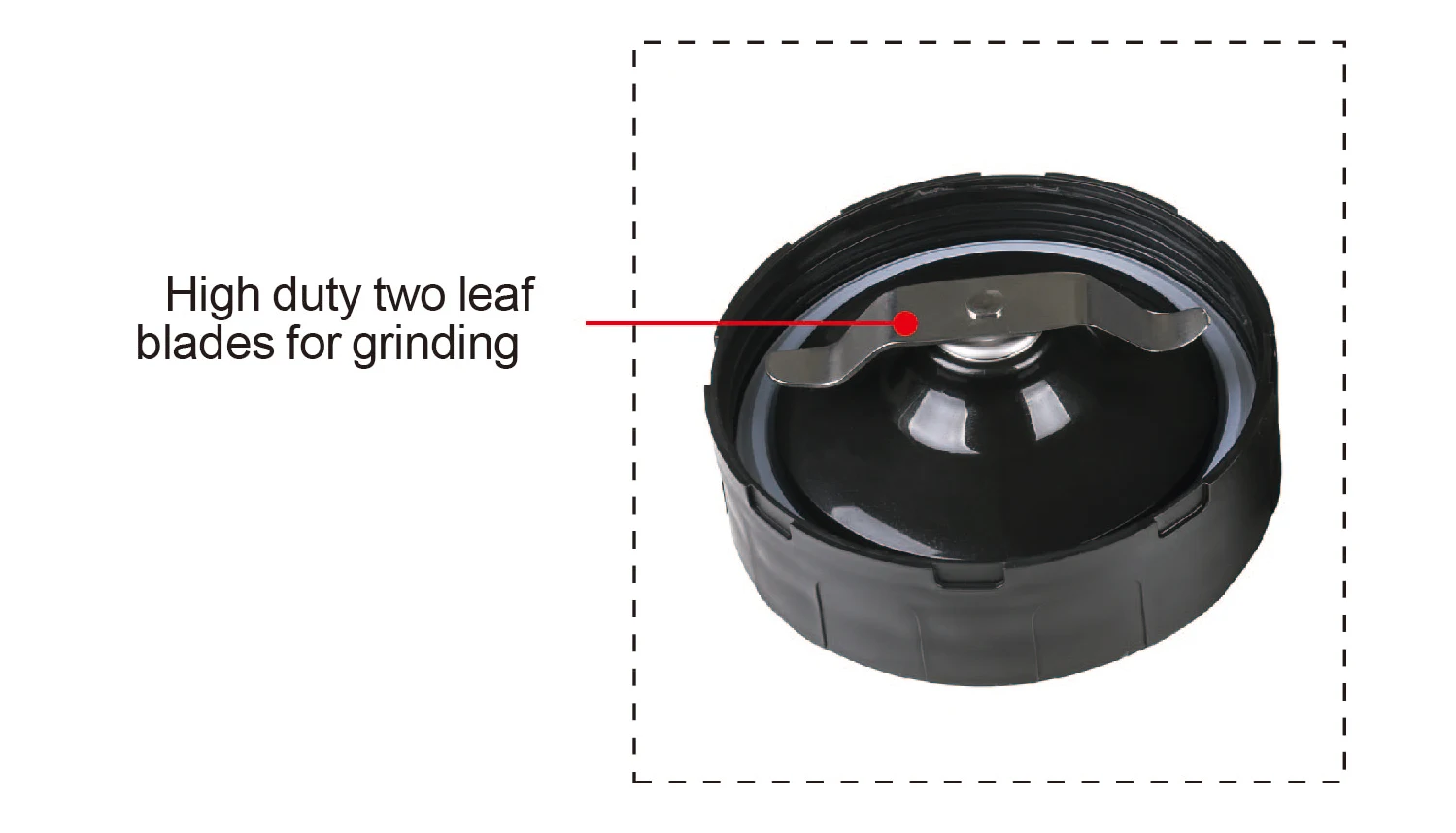 Nutri 1000W Food Grinder Soybean Milk Juice Mixer Electric Personal Blender