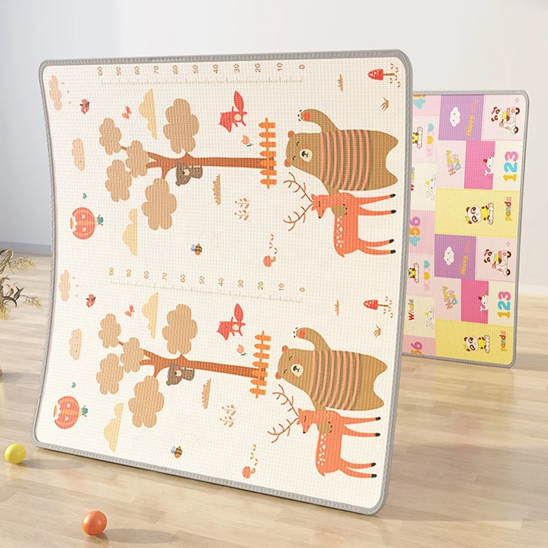 Manufacturer XPE Foam Tatami Crawling Play Mat Sheet Foam Folding Baby Play Mats