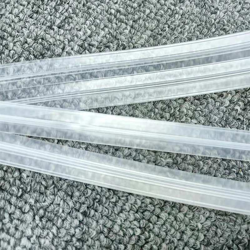 Factory wholesale PPE transparent zipper clothes food coffee wash bag bags PE zipper