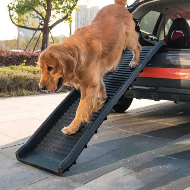 Nonslip Plastic Foldable Pet Steps Stairs For Cats and Dogs Outdoor Easy Car Pet Step Ladder