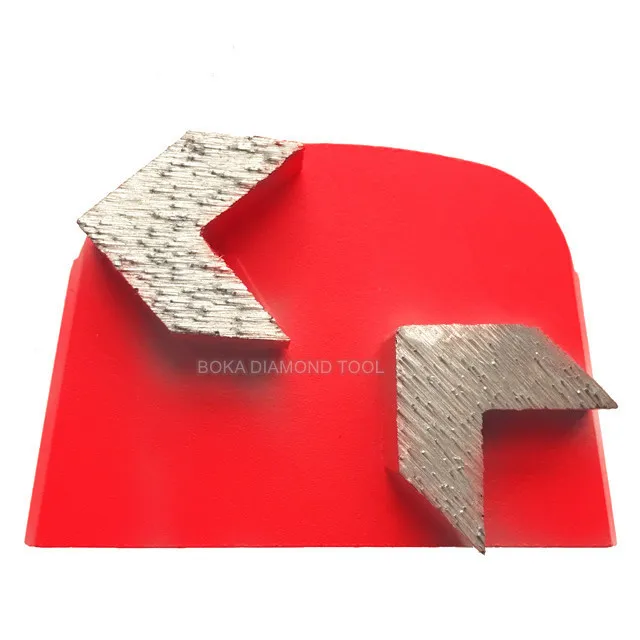 PCD Segment Polishing Pads Diamond Grinding Shoes for Lavina Grinder