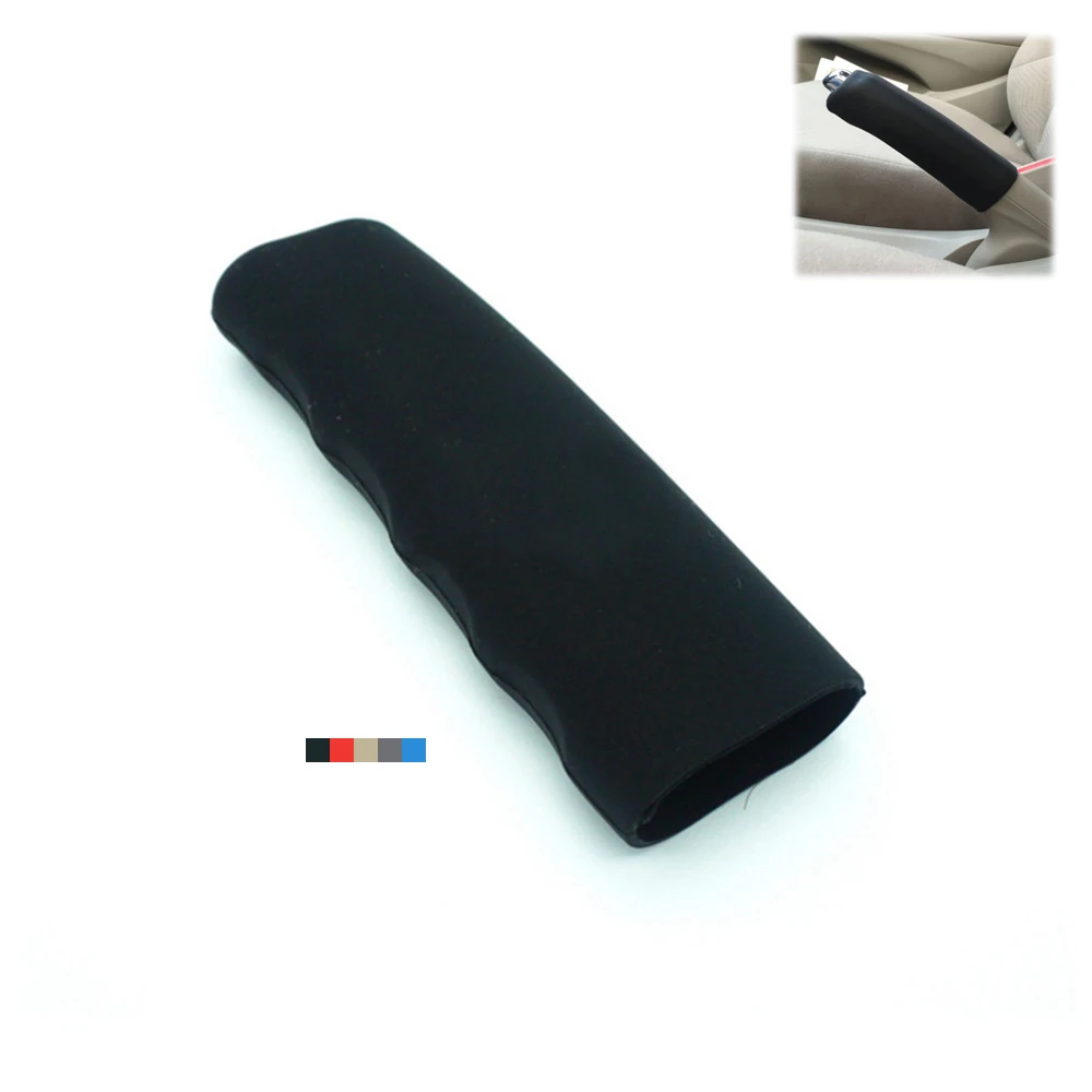 AUSO Universal Auto Car Brake System Parking Brake Sleeve Anti-Skid Silicone Hydraulic Handbrake Cover