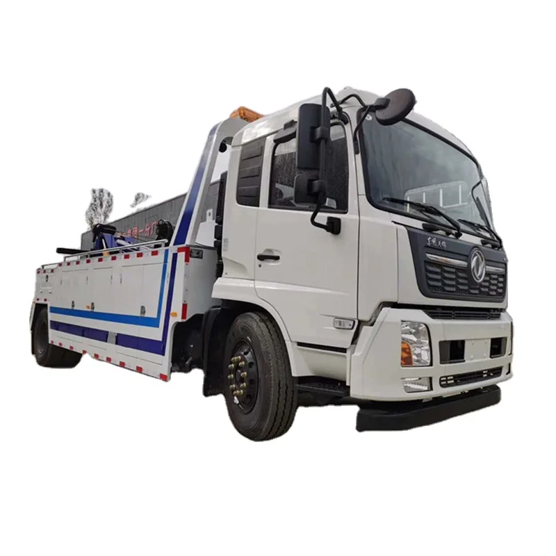 The newest China tow truck supplier 4x2 breakdown lorry recovery vehicle for sale