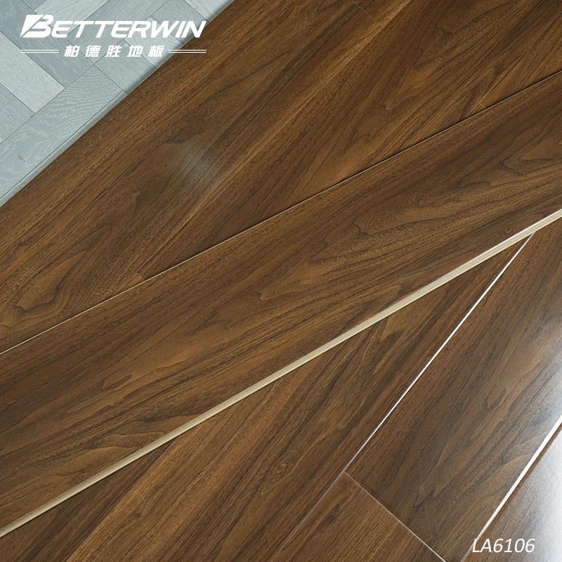 Wholesale Waterproof Laminated Wood Flooring AC4 12Mm German Hdf