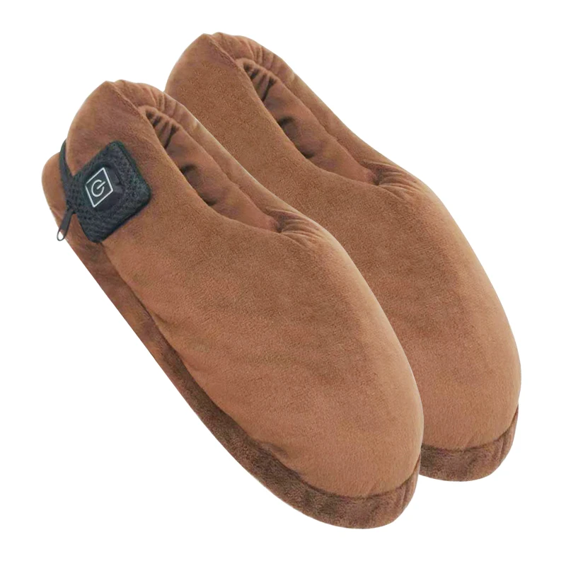 Новые беспроводные электрические тапочки плюшевые Footwarmer с