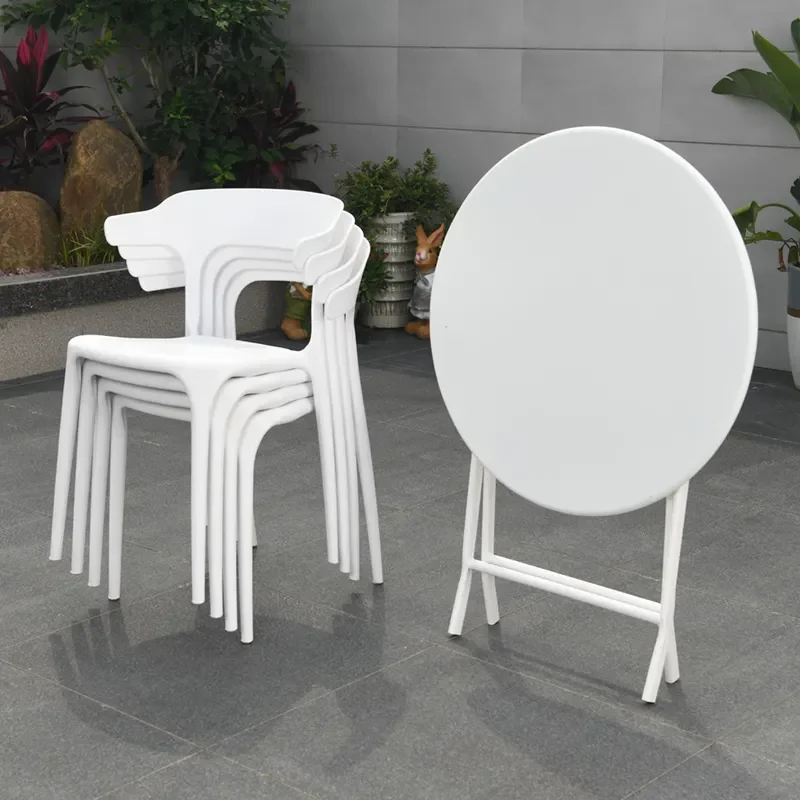 Bulksale High Quality Plastic Chair Outdoor Indoor Furniture Leisure for Restaurant Party Events Stackable Dining