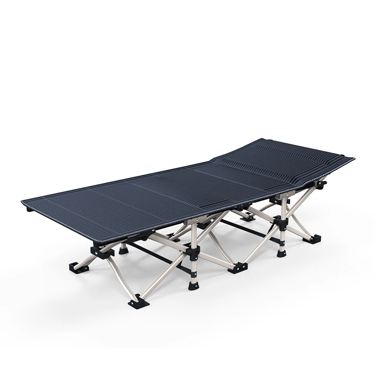 Wholesale Modern Portable Single Guest Cot Metal Army Military Camping Folding Bed simple