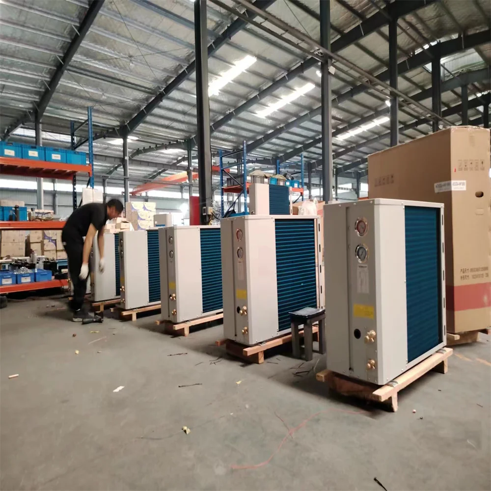 Mushroom climate control all in one machine for 20ft Containerized mushroom condensing unit