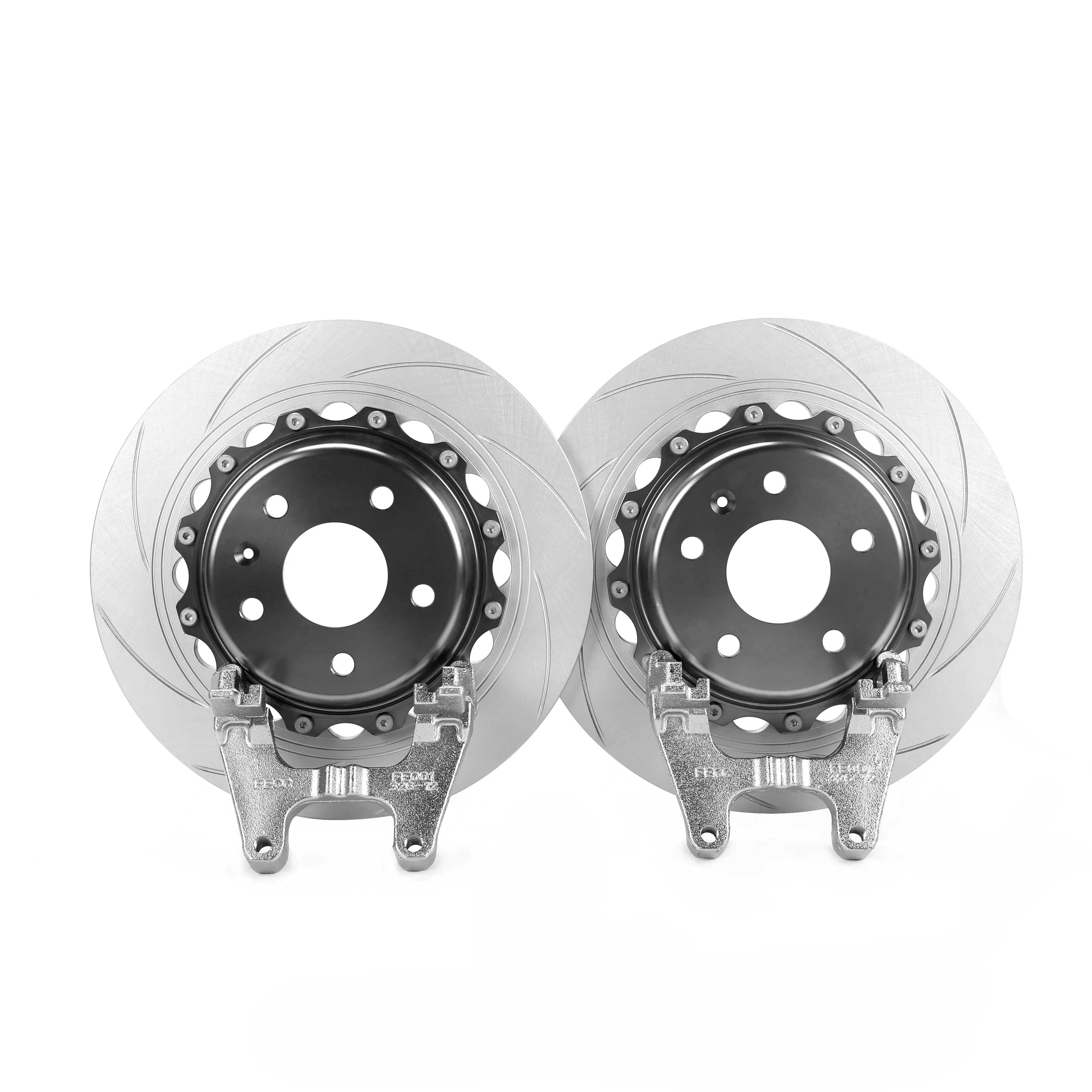 High Performance Rear Rotor Upgrade Kit Solid Disc for Volkswagen Golf 7th Generation Round Caliper 325*10mm