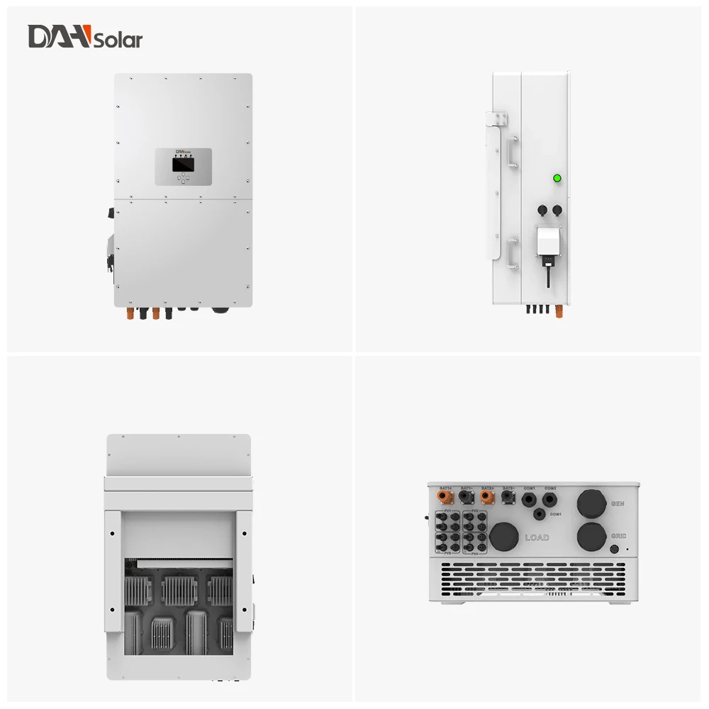 Китайский запас Deye SUN-50K-SG01HP3-EU-BM4 высокого напряжения трехфазный 50 кВт Гибридный солнечный инвертор