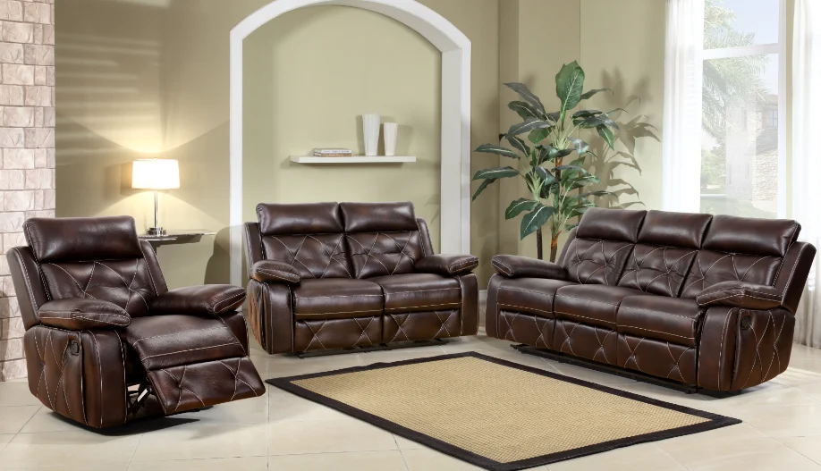 Frank living room 2022 luxury sofas recliner sofa set furniture for home