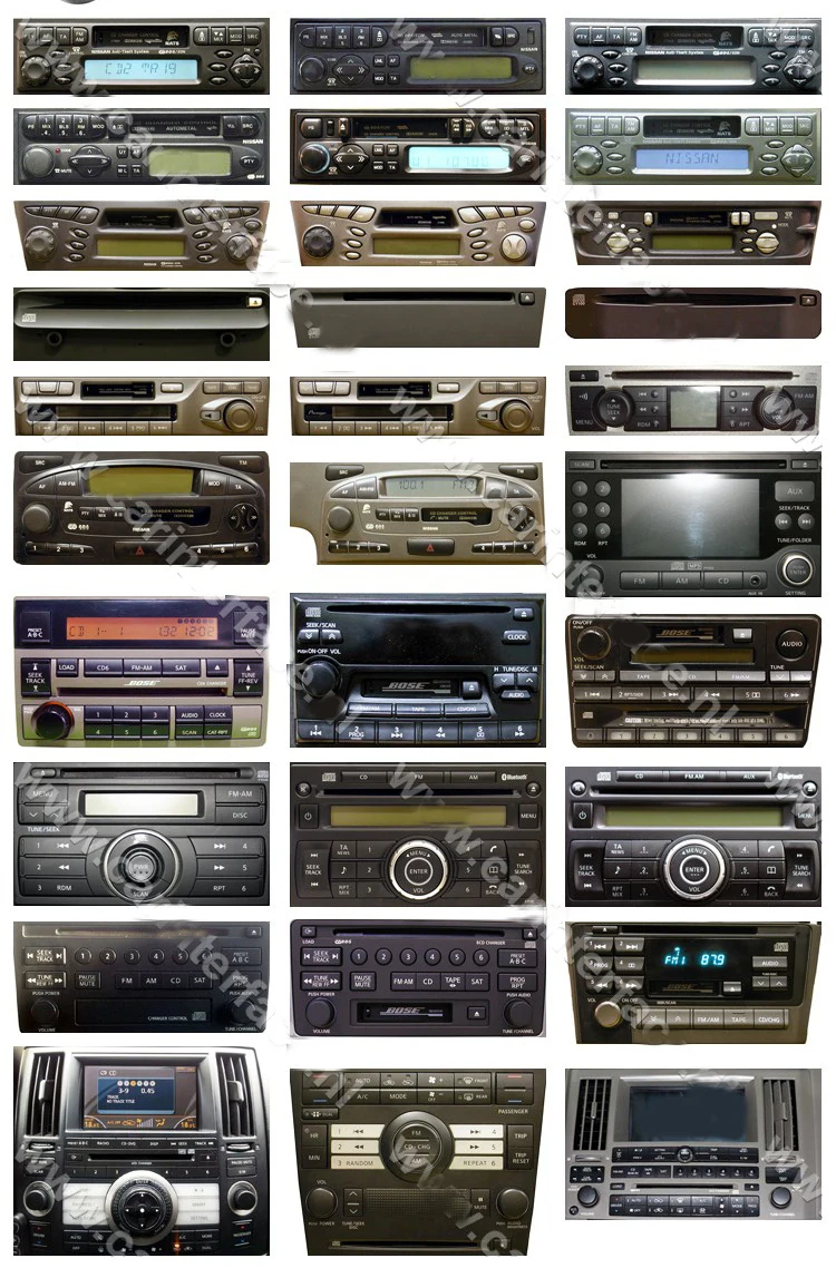 Original car radios CD Changer slot Blue-tooth USB phone call adapter for Nissan Infiniti