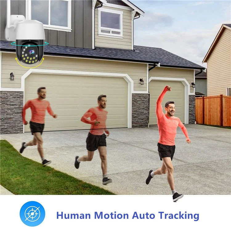 4X Optical Zoom Waterproof IP66 1080P Full HD Video Recording CCTV Security WiFi Dome Cam Video Surveillance Network IP Camera