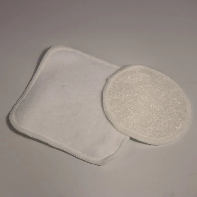 Eco Leopard Print Cotton Face Pads Makeups Wash Puffs Printing Washable Cosmetics Facial Pads