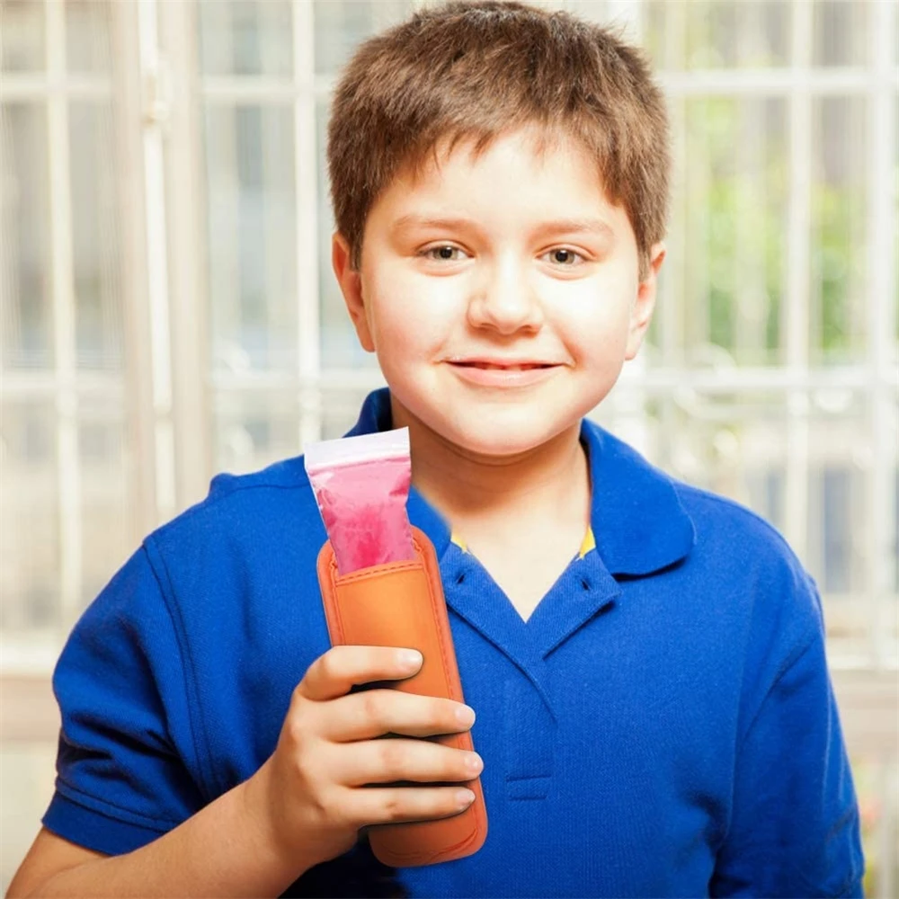 UOO OEM 12 Pack Ice Pop Sleeves Popsicle Holders Bags Neoprene Fabric 12 Colors