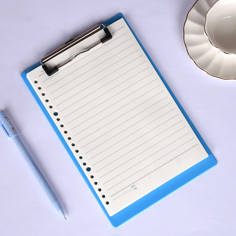 School Supplies Wholesale  Manufacturer Plastic A5 Clipboard