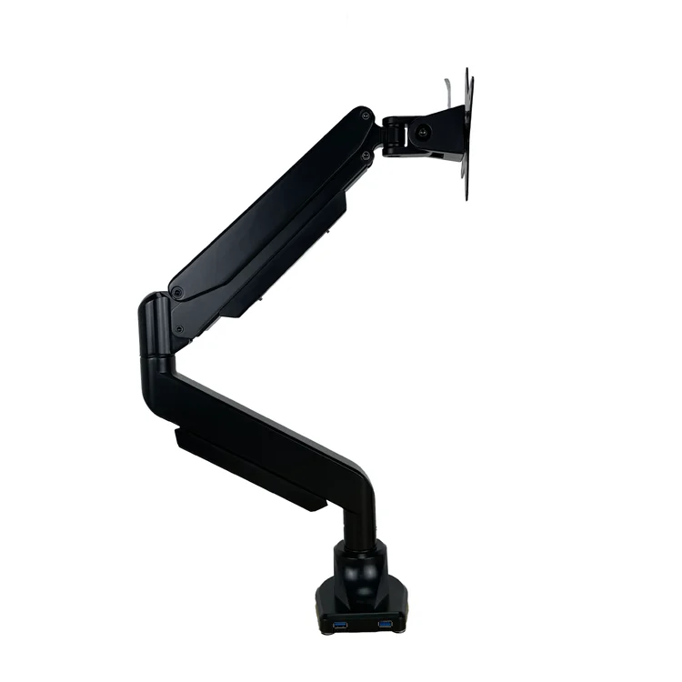 High Quality Computer Monitor Stand Riser Vertical Heavy Duty Gas Spring Single monitor Arm