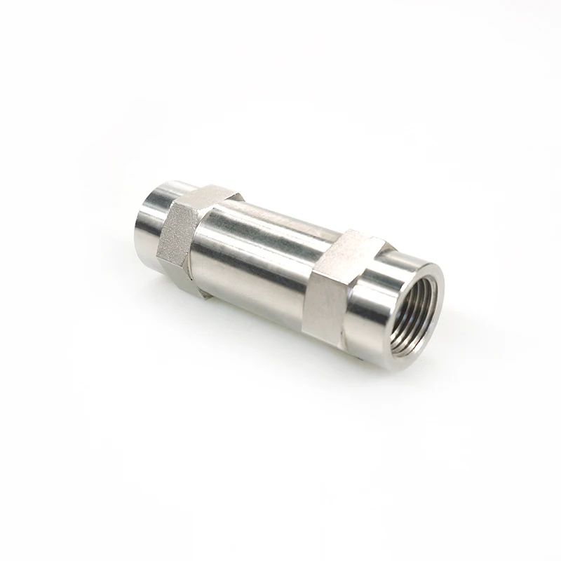 Stainless steel SS316 Female thread regulating check valve