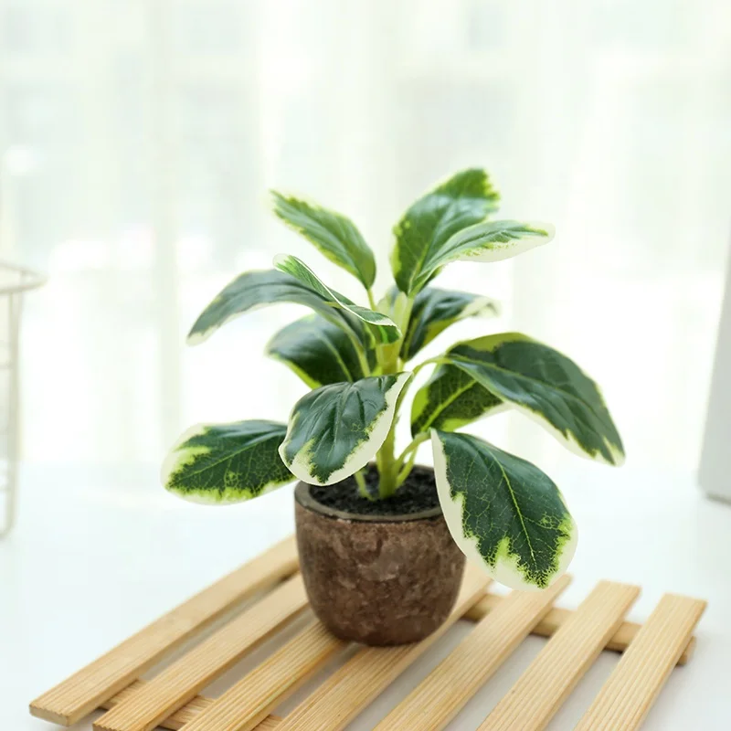 Decorative Plastic Bonsai Artificial Bonsai Mini Plant for Home Decoration