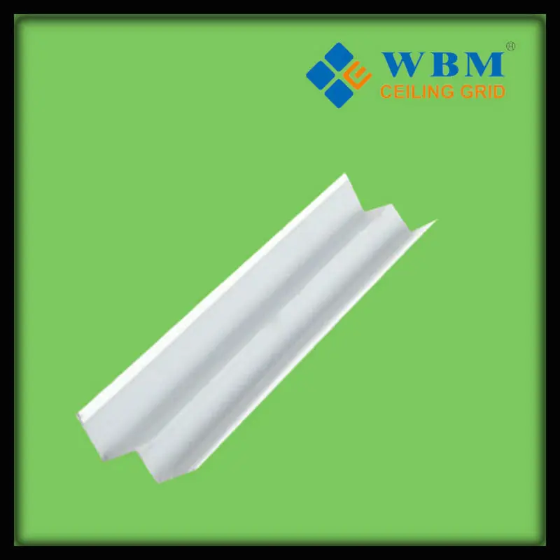 Modern house ceiling decorative materials wall angle suspended galvanized ceiling t grid components,ceiling frames