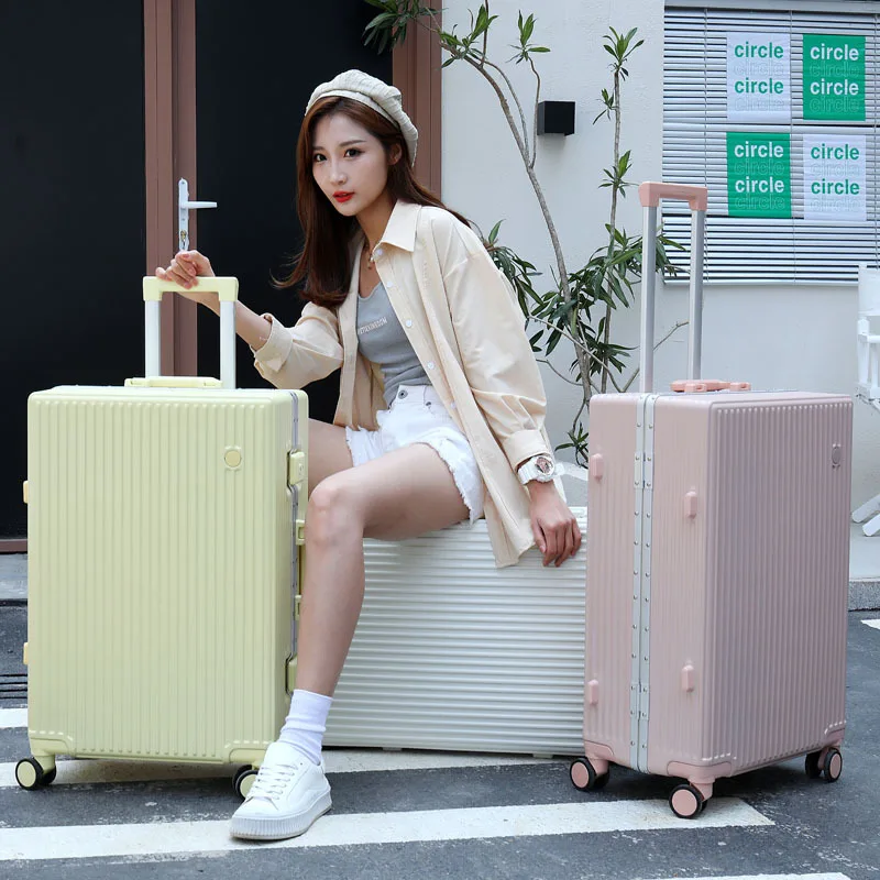 28 26 24 inch Custom logo and color suitcases luggage traveling outdoor ABS+PC luggage set for sale