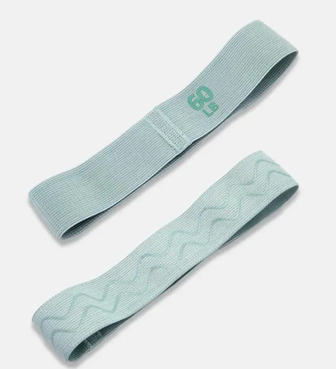 hip resistance band set for women glute squat training custom printed exercise fabric booty bands gym yoga fitness