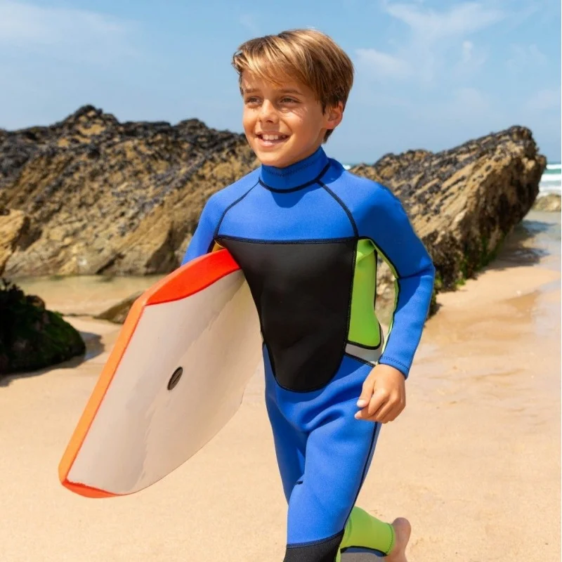 Cheap Professional Manufacturer 2.5Mm One Piece Swimsuit Kids Diving Suit Warm Swim Wear Kids-Diving-Suit Wetsuit