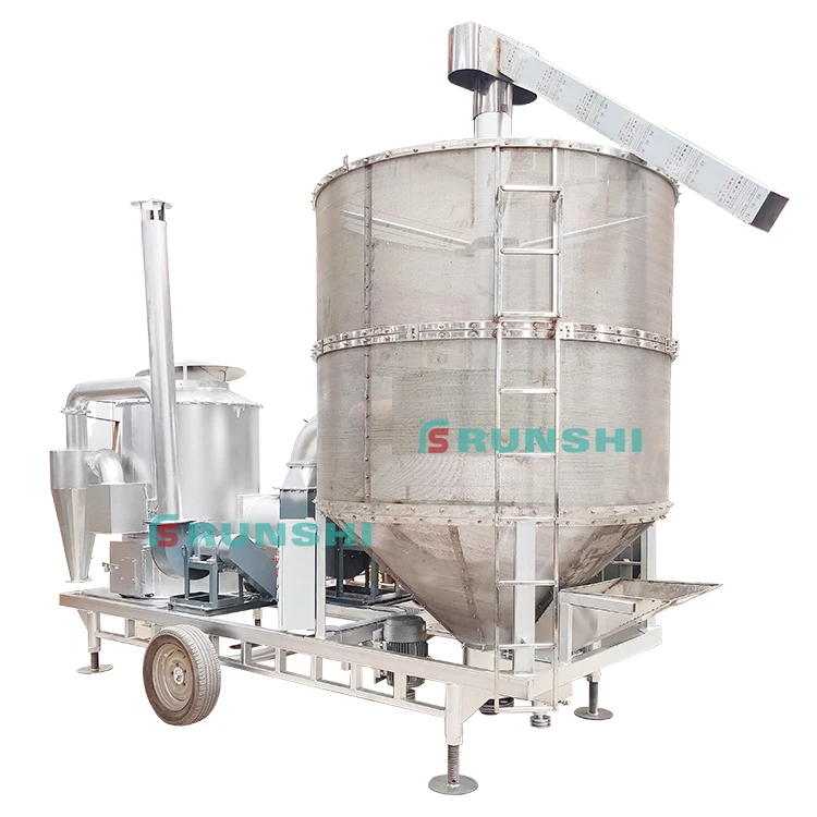 10/15-50 Tons Per Batch Machine Seed Wheat Maize Corn Paddy Rice Grain Dryers for Southeast Asia