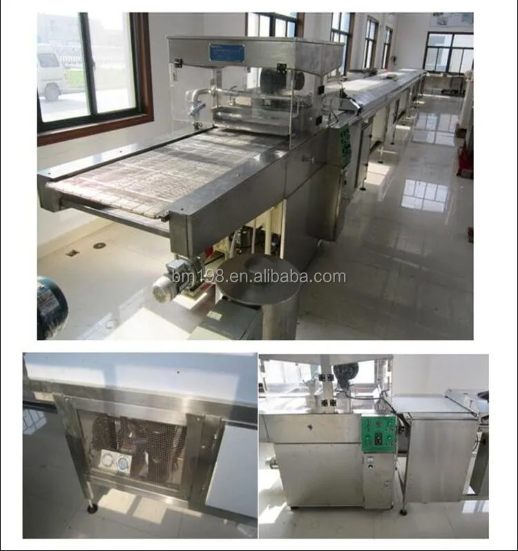 Automatic chocolate bathing and making machine price