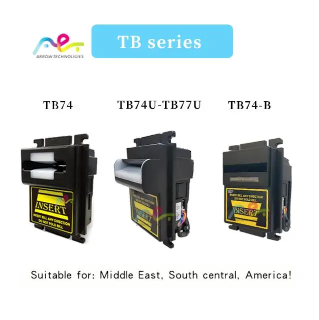 Taiwan Original ICT TB74 Bill Acceptor Multinational Currency Banknote Validator Cash Banknotes reader