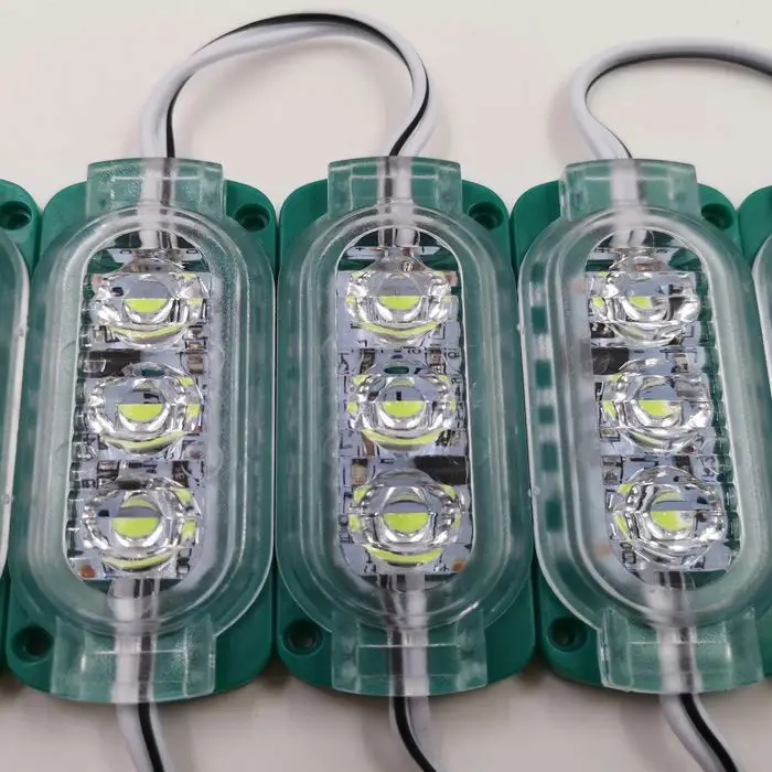 Hot Sale RGB Flashing Trailer Tail Module Lights Bar Waterproof 3 LED DC12V Truck Identification light For Truck Trailer Light