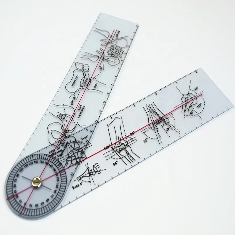 Medical ruler,Angle ruler,Goniometer,Bone measurements feet