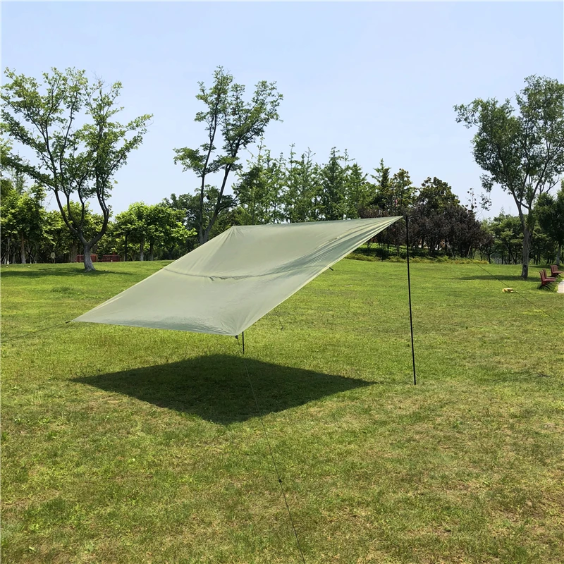 Outdoor Lightweight Waterproof Tent Rain Tarp Camping Hammock Cover Flysheet