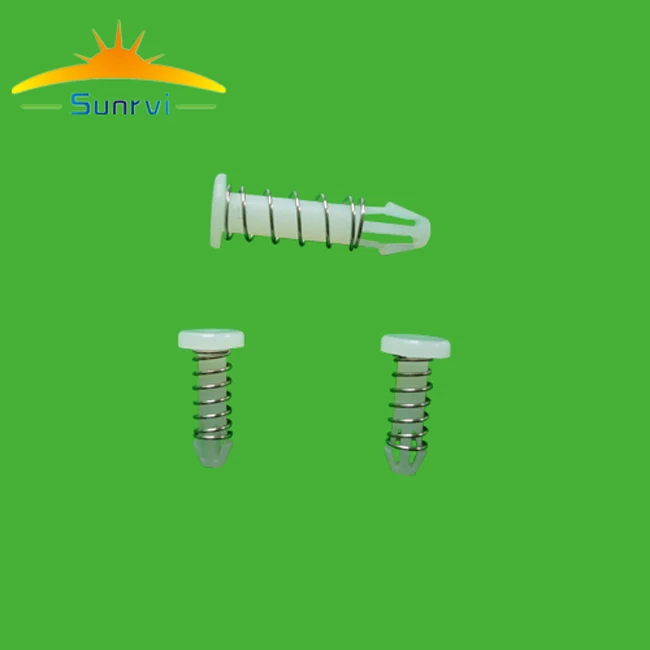 plastic Insulating push fan snap head rivet  for hot sale High quality HSR-17.6 PA66 clock pin fan spring snap rivet