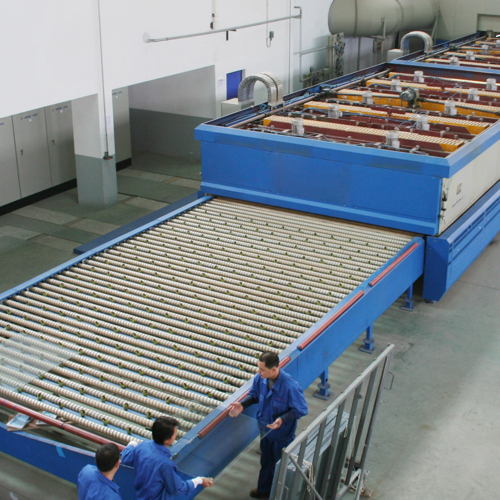 TANPU glass making production line easy operation machine hot sale glass machinery glass tempering machine