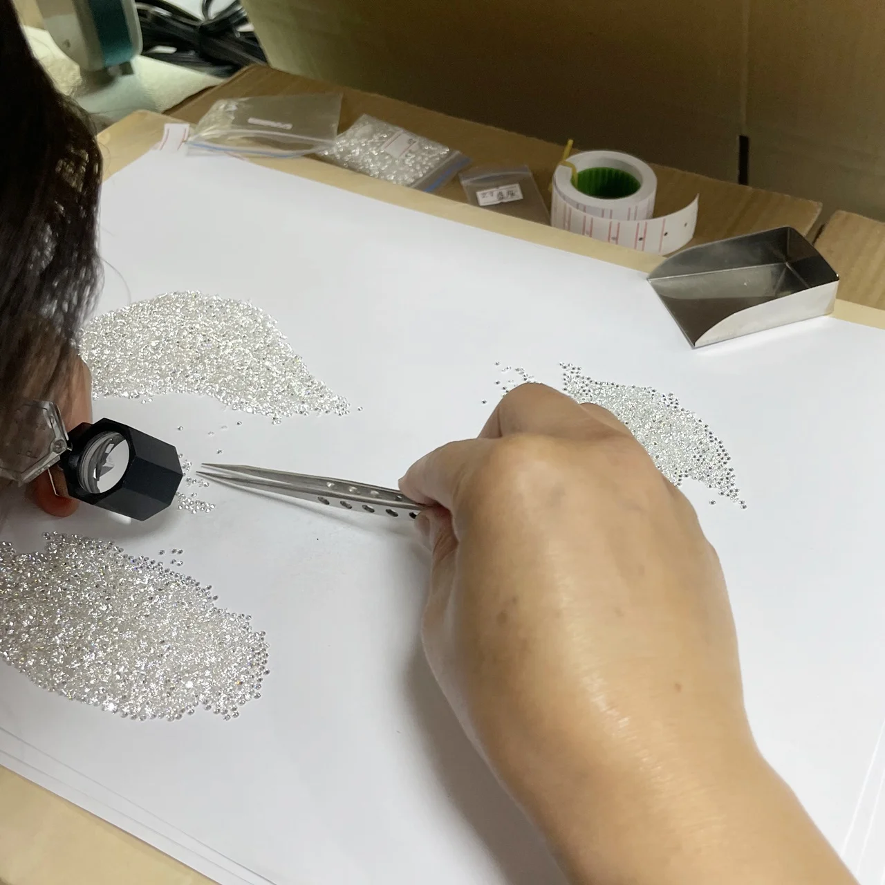 Wholesale top quality DEF moissanite round diamond brilliant cut Loose Moissanite Diamond For jewelry