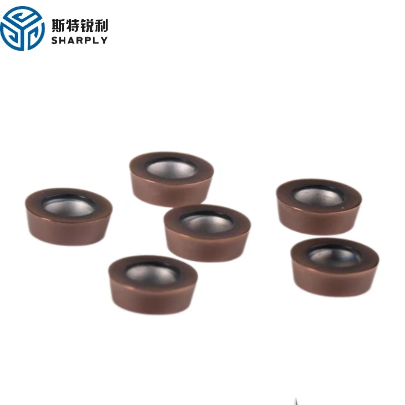 ZZST Tungsten carbide inserts CNC cutting tools Milling inserts Round inserts Cutter